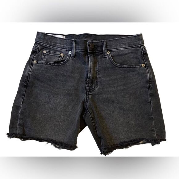 GAP Black Jean Shorts - Picture 1 of 4